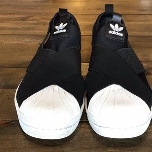 adidas superstar slip on shoes